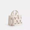 Disney X Coach Cargo Tote-tasker 26 med Mickey Mouse i regenerativt bomuldslærred