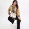 Disney X Coach Cargo Tote-tasker 26 med Mickey Mouse i regenerativt bomuldslærred