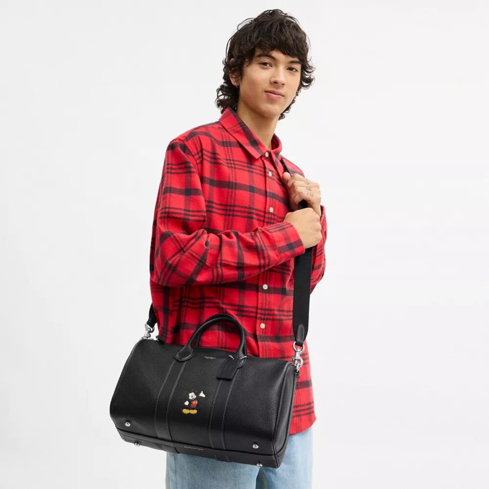 Disney X Coach Compass-taske 35 med Mickey Mouse