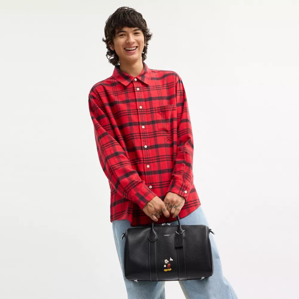 Disney X Coach Compass-taske 35 med Mickey Mouse