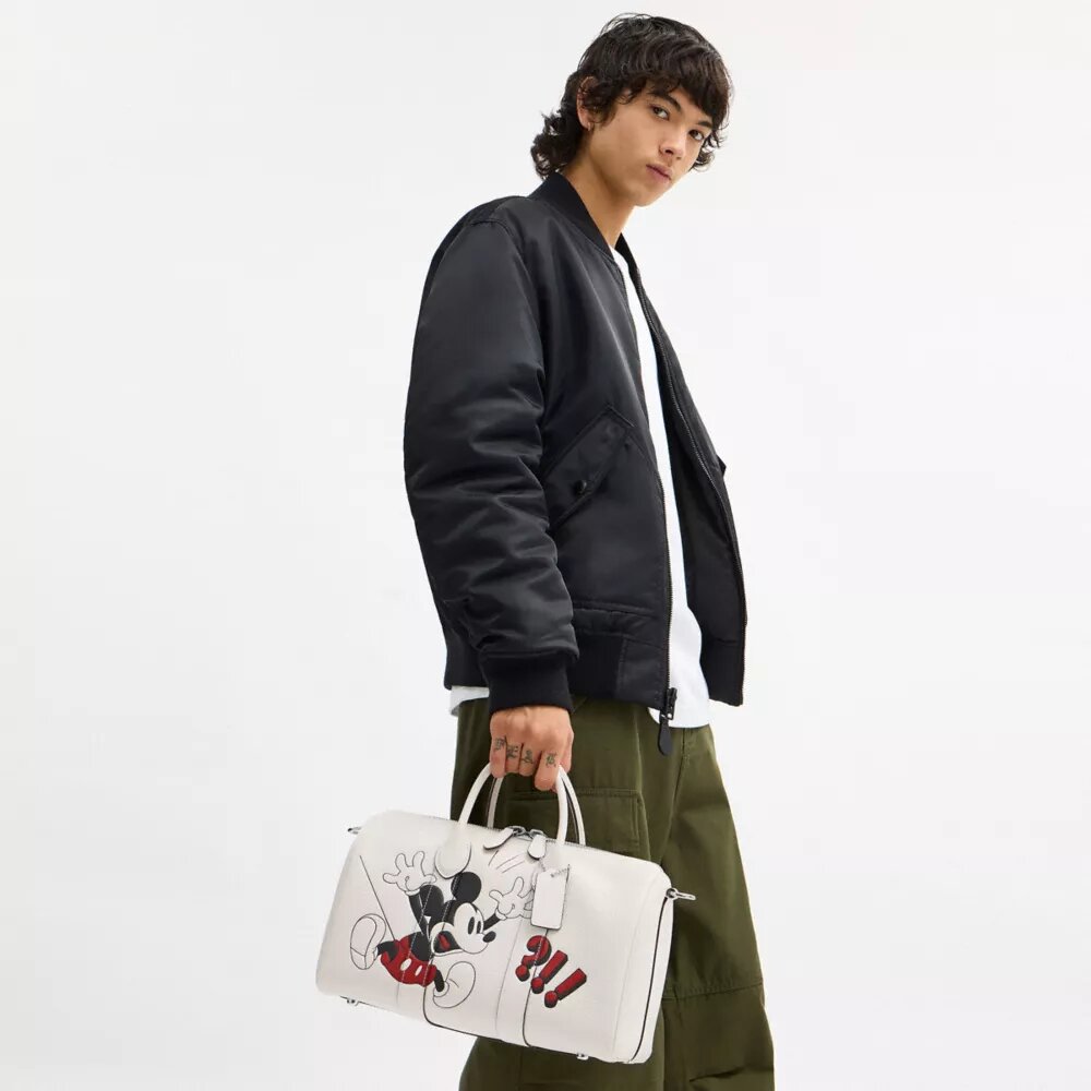 Disney X Coach Compass-taske 35 med Mickey Mouse