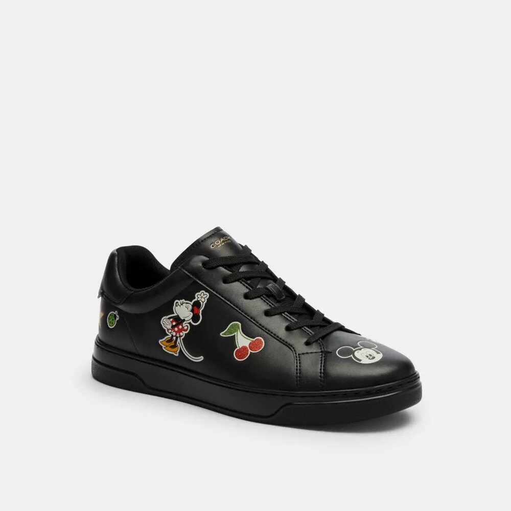 Disney X Coach Høje sneakers med klistermærketryk