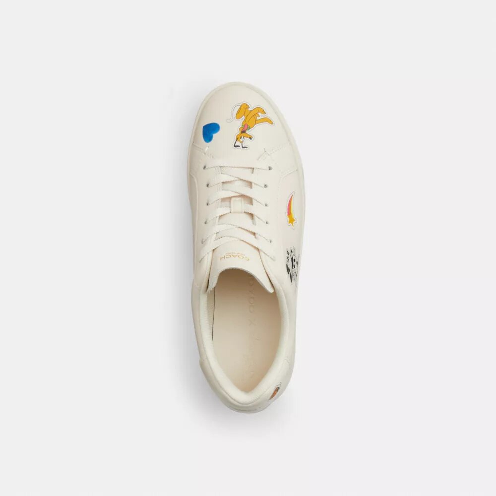 Disney X Coach Høje sneakers med klistermærketryk