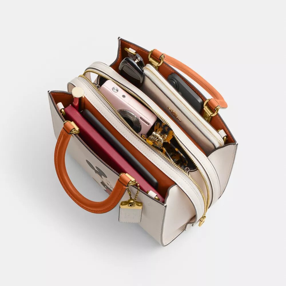 Disney X Coach Rogue-tasker 25 med Mickey Mouse