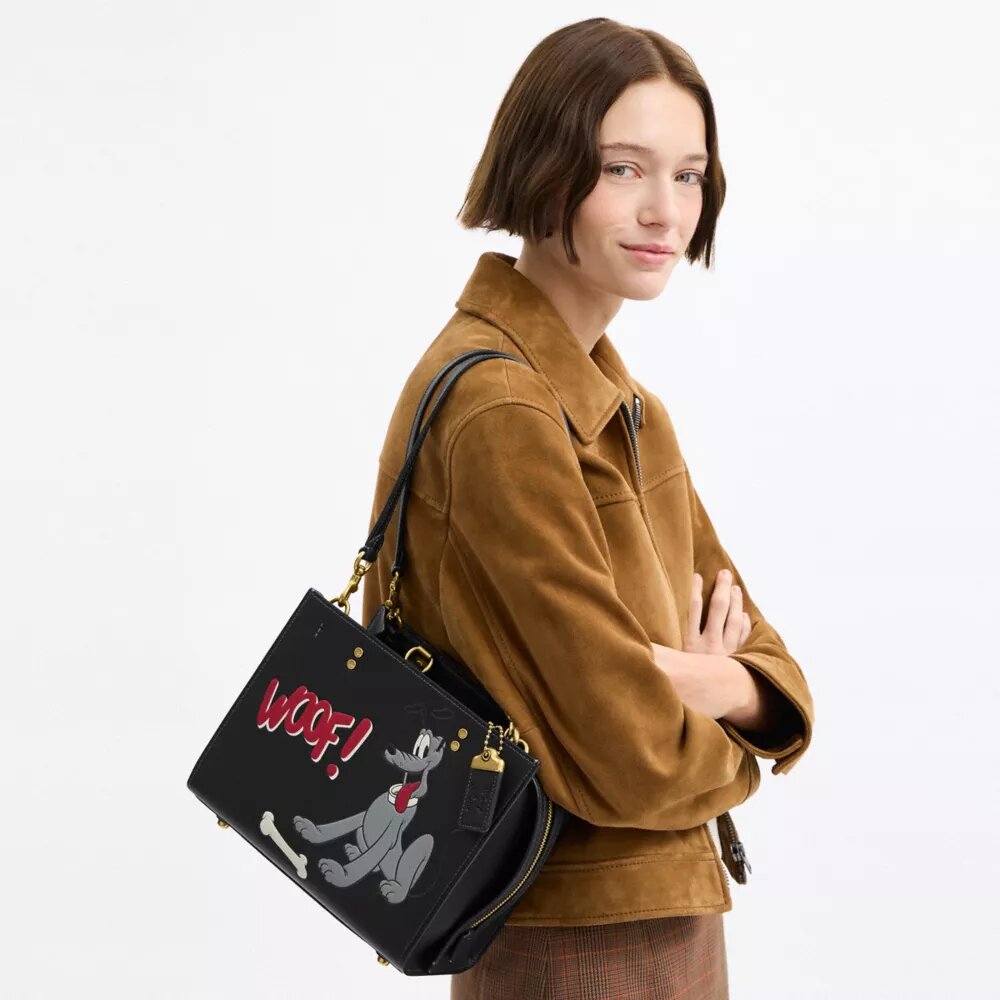 Disney X Coach Rogue-tasker 25 med Pluto