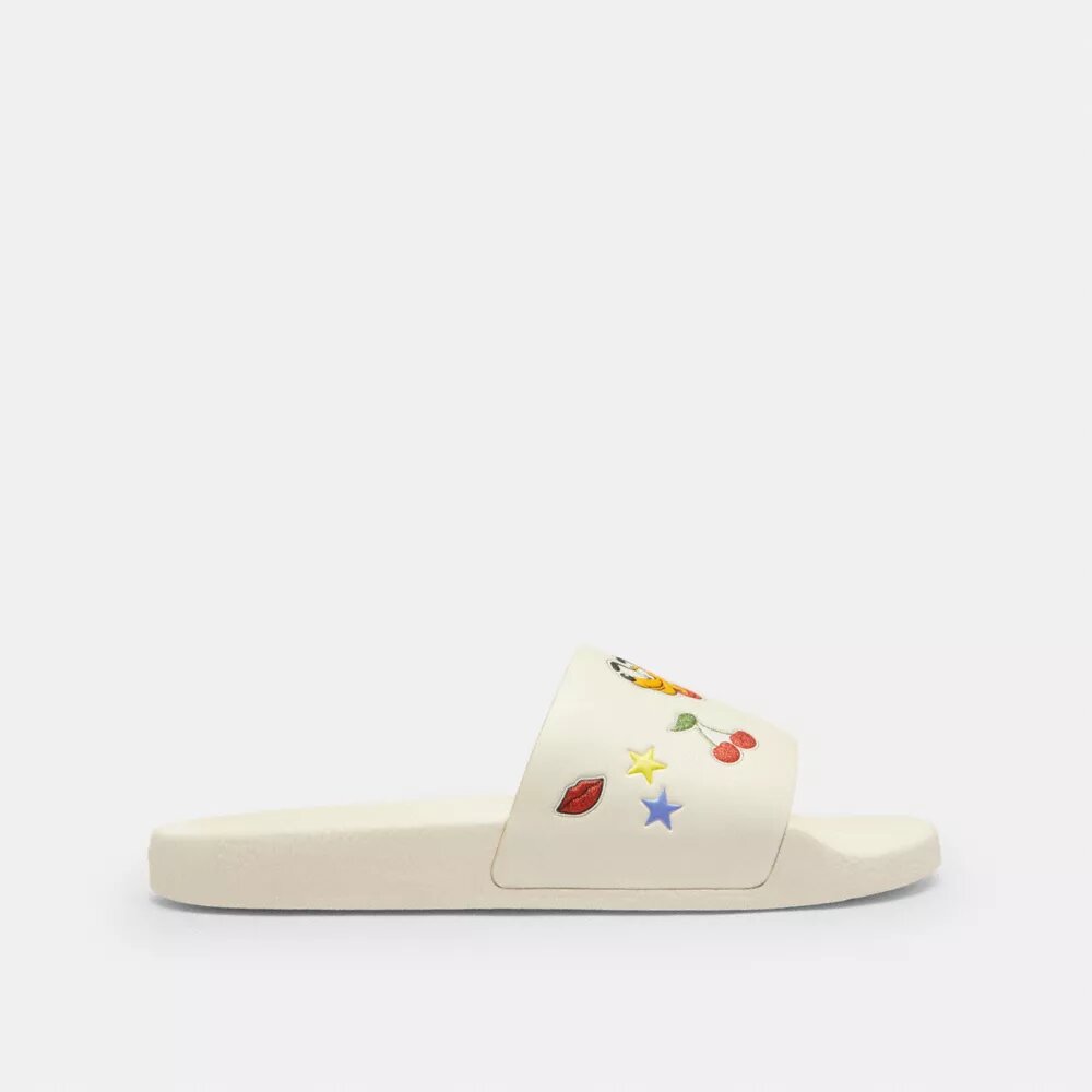 Disney X Coach Udele Sportsbadesandaler med klistermærketryk