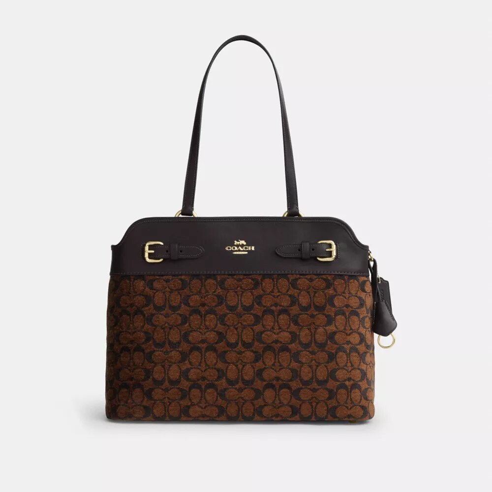 Easton-tote-tasker i signatur-chenille