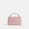Elodie crossbody-taske 18 i Loved Denim med quiltning