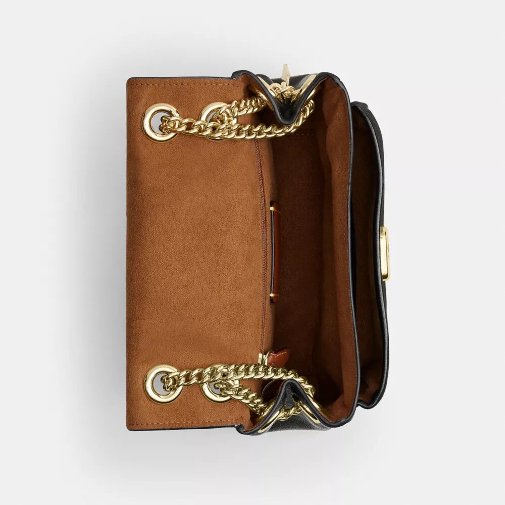 Elodie crossbody-taske 18 i Signature Canvas