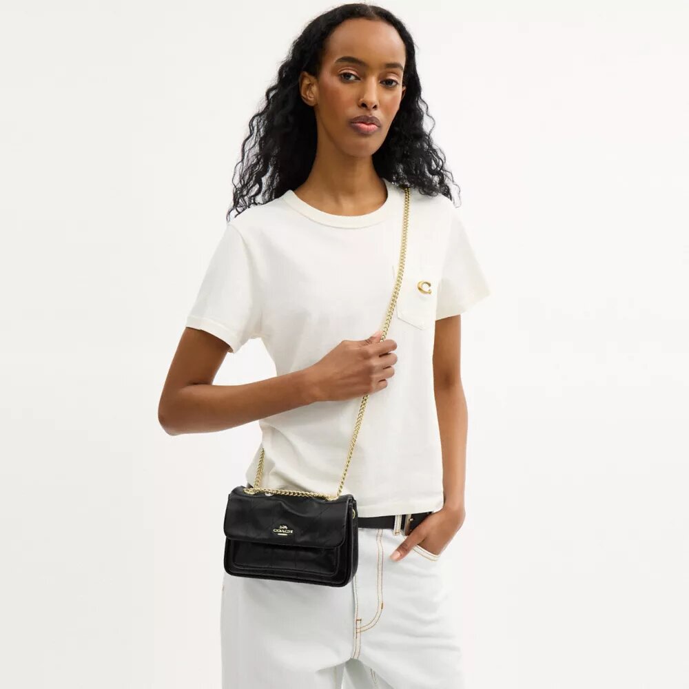 Elodie Crossbody-taske 18 med quiltning