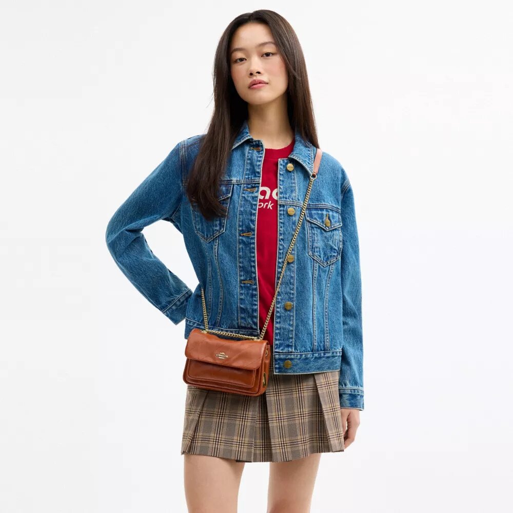 Elodie Crossbody-taske 18 med quiltning