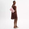 Elodie crossbody-taske i Loved Denim med quiltning