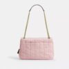 Elodie crossbody-taske i Loved Denim med quiltning