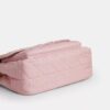 Elodie crossbody-taske i Loved Denim med quiltning