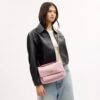 Elodie crossbody-taske i Loved Denim med quiltning