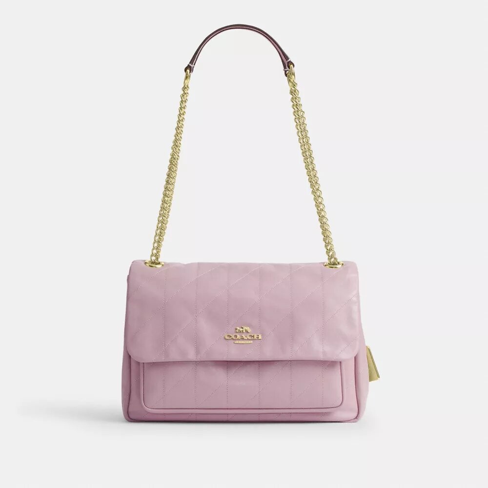 Elodie crossbody-taske med quiltning