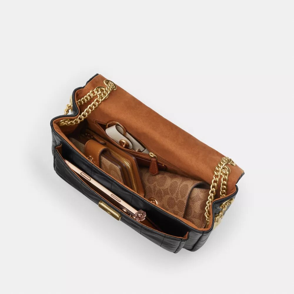 Elodie crossbody-taske med quiltning
