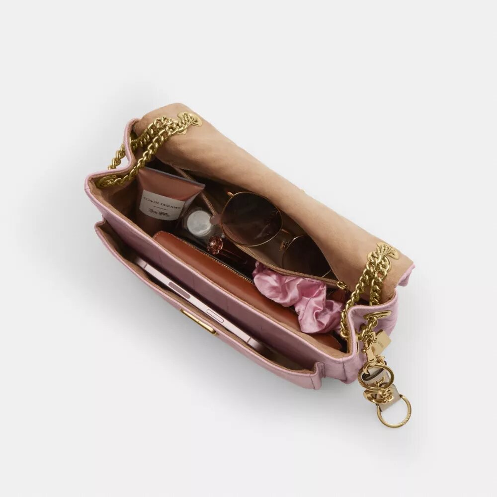 Elodie crossbody-taske med quiltning