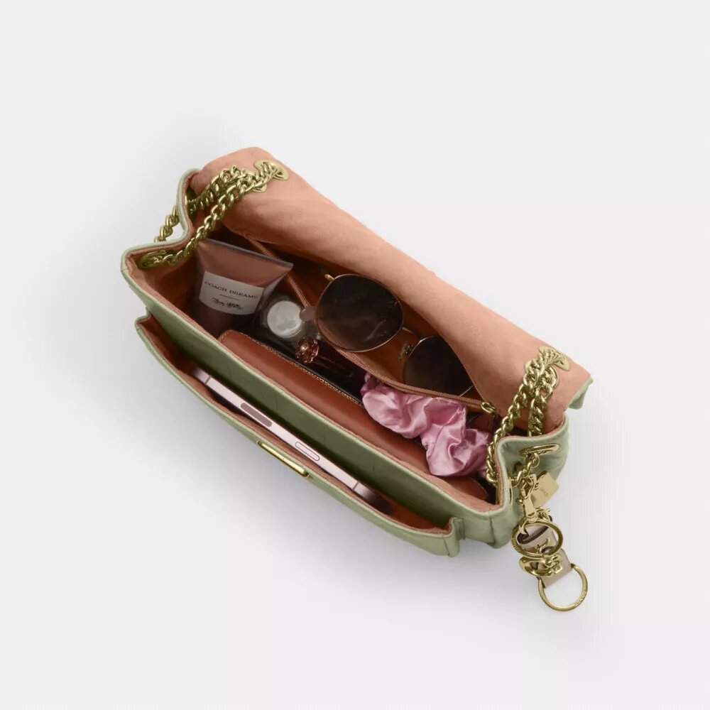 Elodie crossbody-taske med quiltning