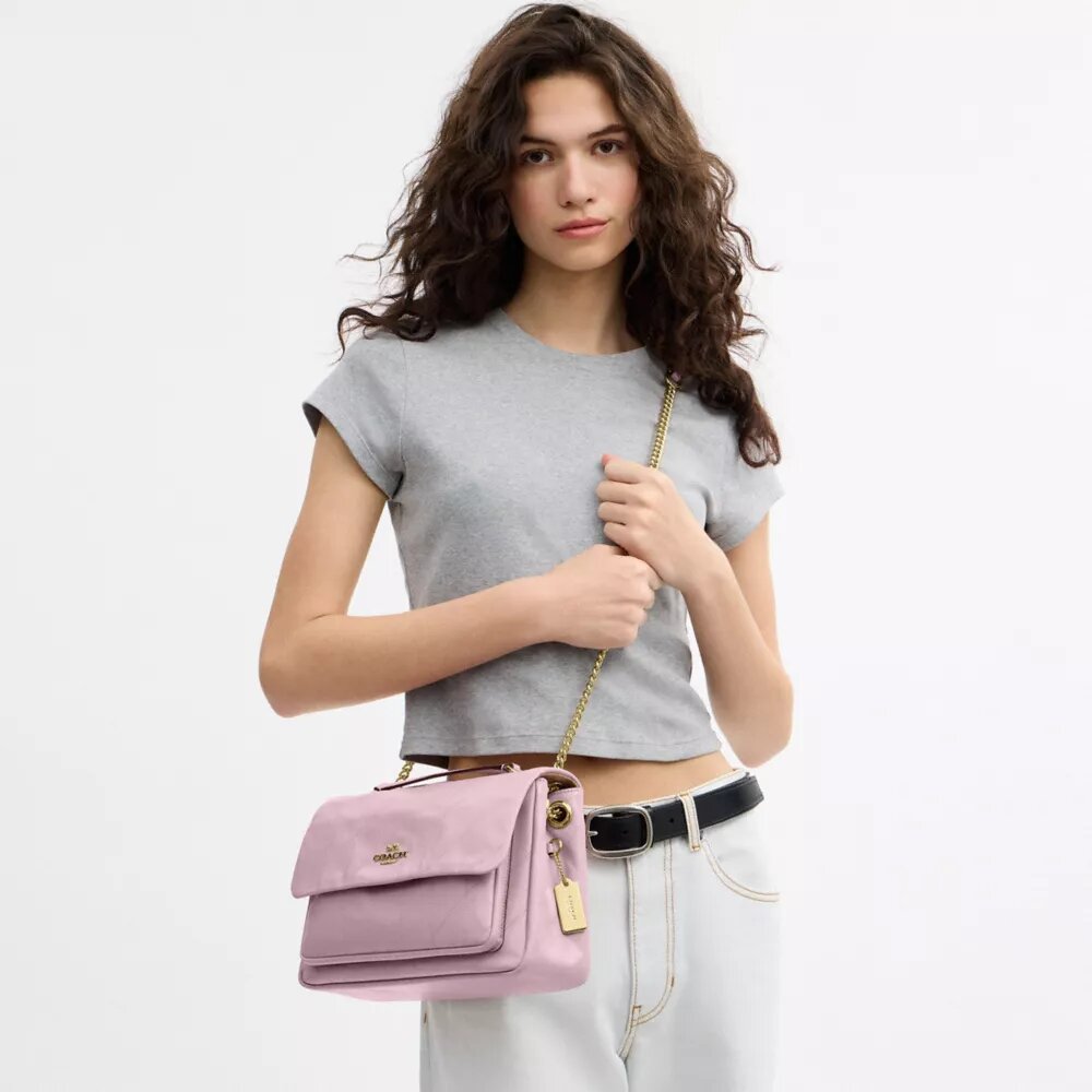 Elodie crossbody-taske med quiltning
