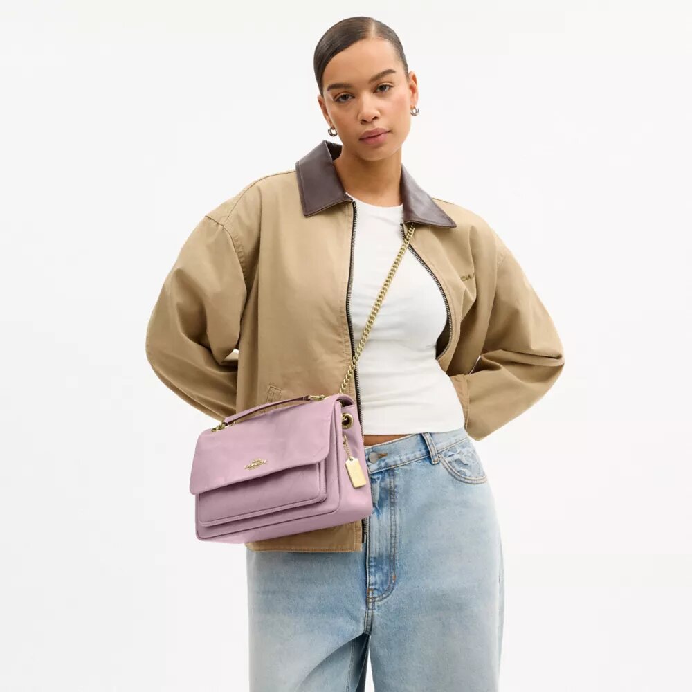 Elodie crossbody-taske med quiltning