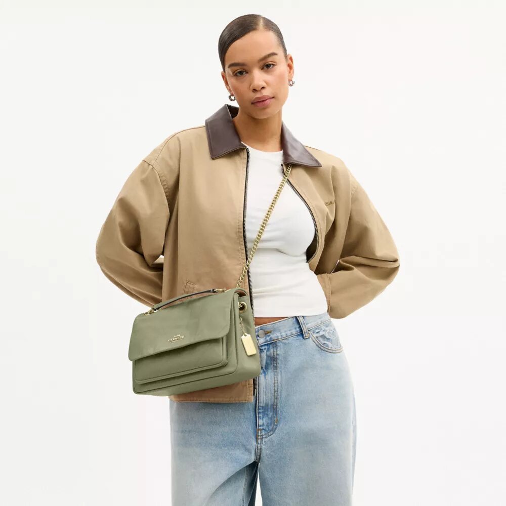 Elodie crossbody-taske med quiltning