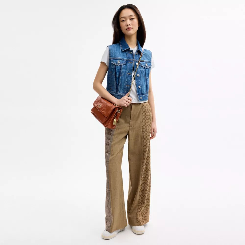 Elodie crossbody-taske med quiltning