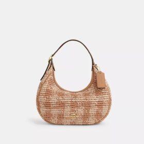 Emily skuldertaske med gingham-mønster