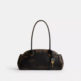 Empire Carryall-tasker 34 i patineret læder