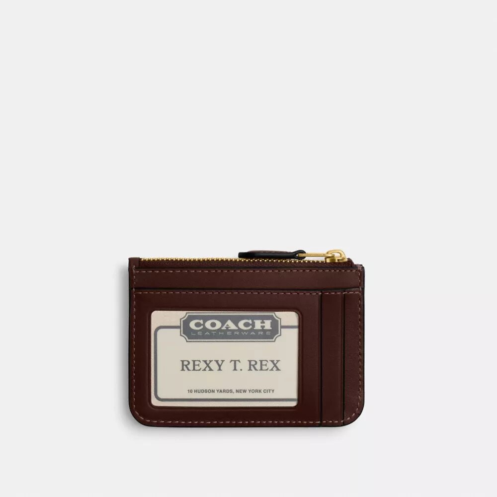 Essential Mini ID-kortholder i signatur-jacquard