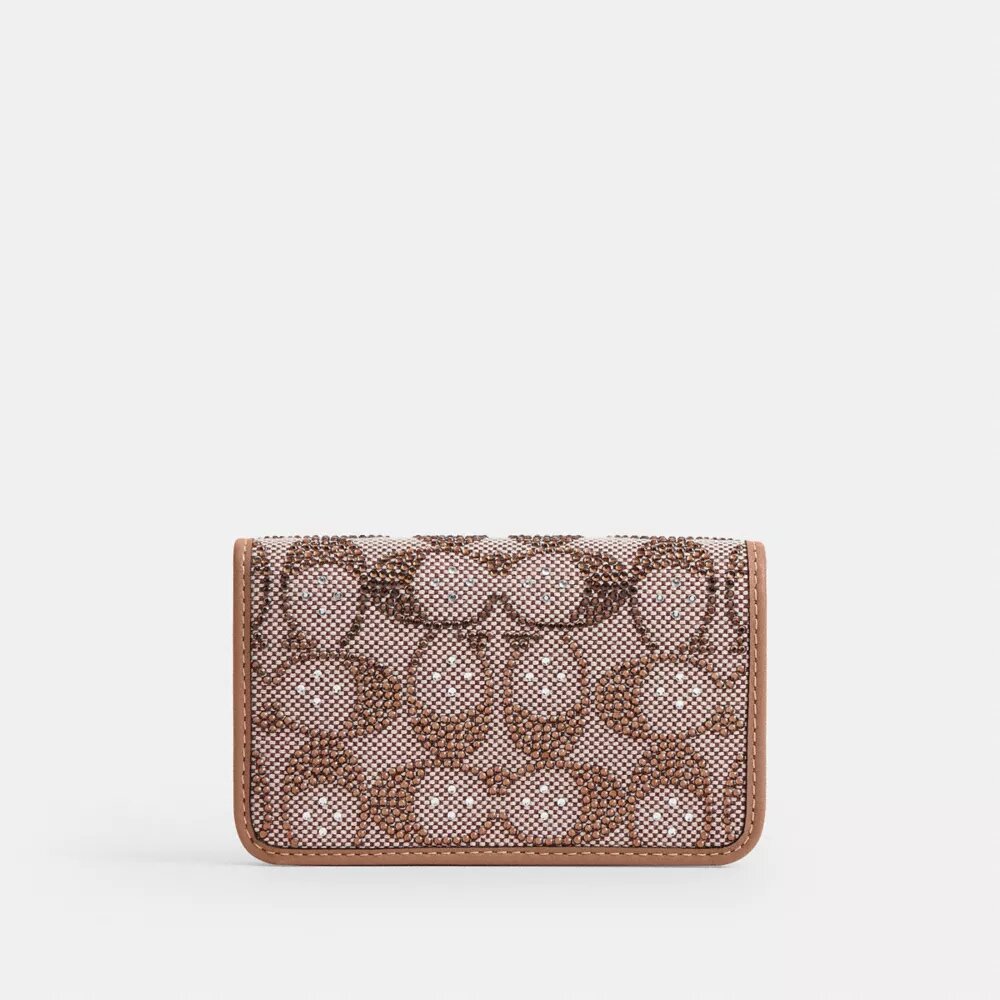 Essential slankt kortetui i Crystal Signature Jacquard
