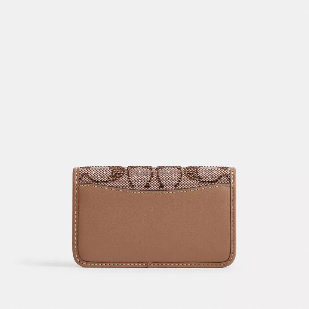 Essential slankt kortetui i Crystal Signature Jacquard