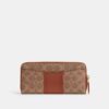 Essential Slim Accordion Zip-pung i Signature Canvas