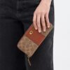 Essential Slim Accordion Zip-pung i Signature Canvas