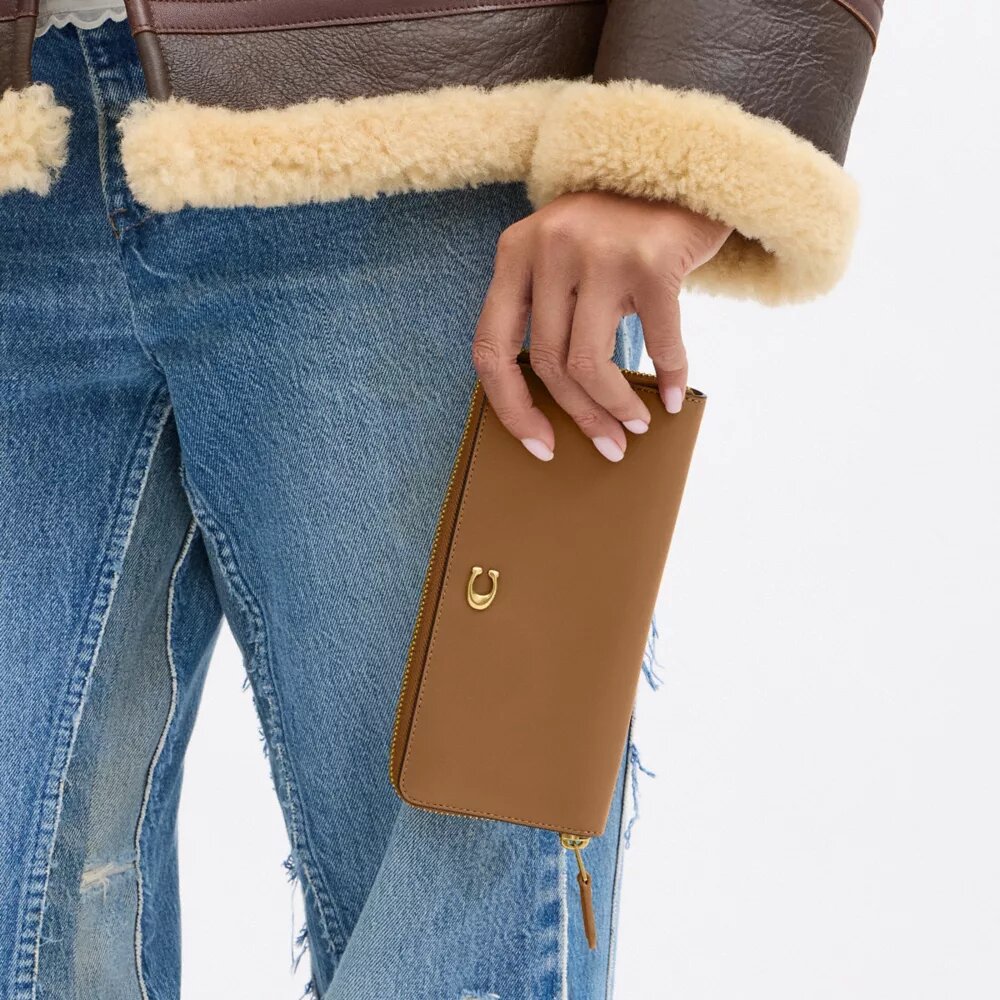 Essential Slim Accordion Zip Punge