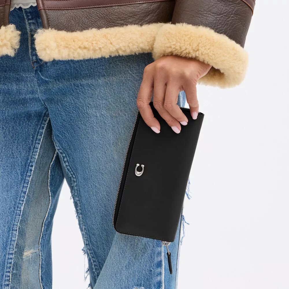 Essential Slim Accordion Zip Punge