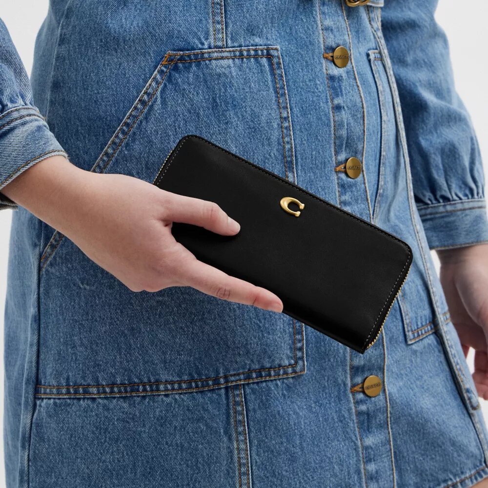 Essential Slim Accordion Zip Punge