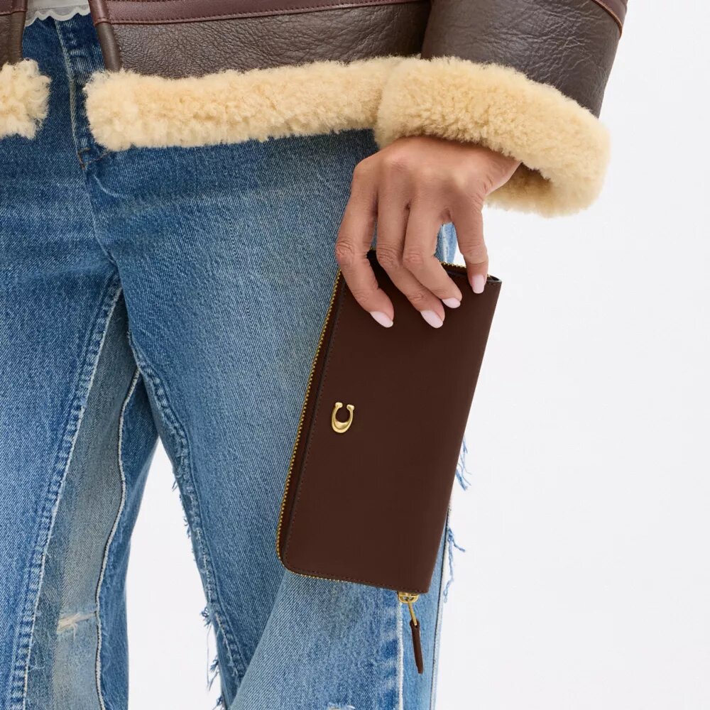 Essential Slim Accordion Zip Punge