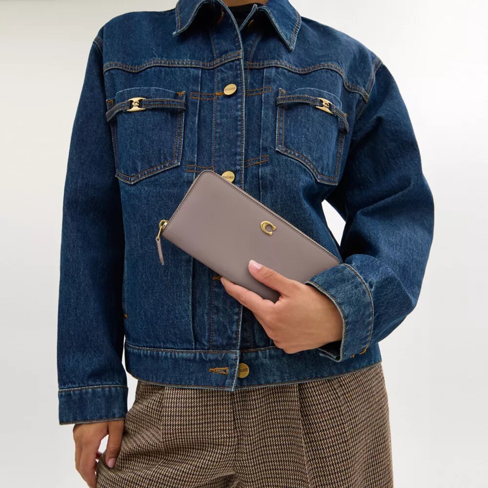 Essential Slim Accordion Zip Punge