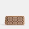 Essential Slim Accordion Zip-punge i vores signatur-jacquard