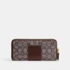 Essential Slim Accordion Zip-punge i vores signatur-jacquard