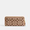 Essential Slim Accordion Zip-punge i vores signatur-jacquard
