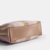 Evelyn skuldertaske med stribet patchwork