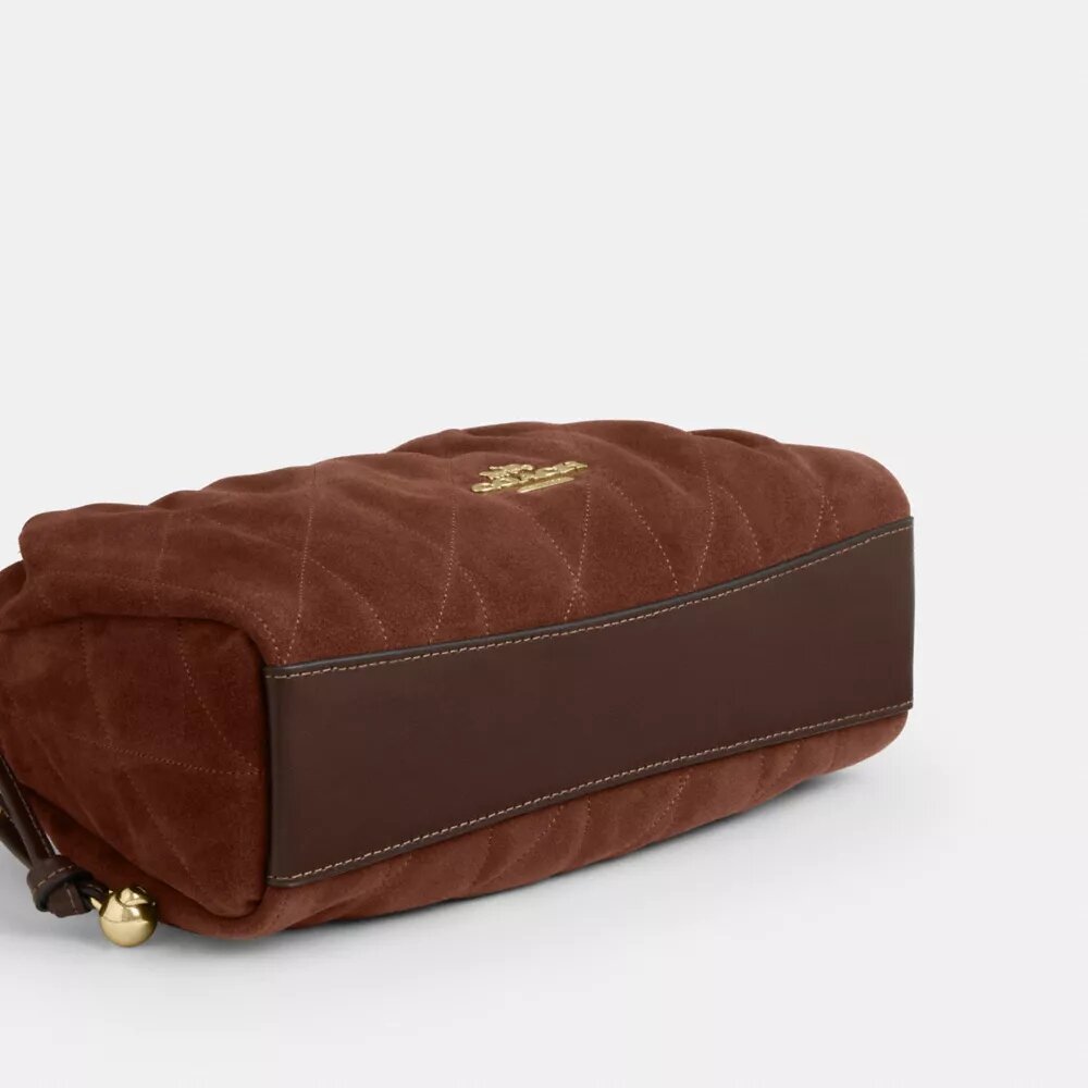 Faye skuldertaske med quiltning
