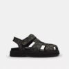 Fisherman-sandaler i signatur-jacquard