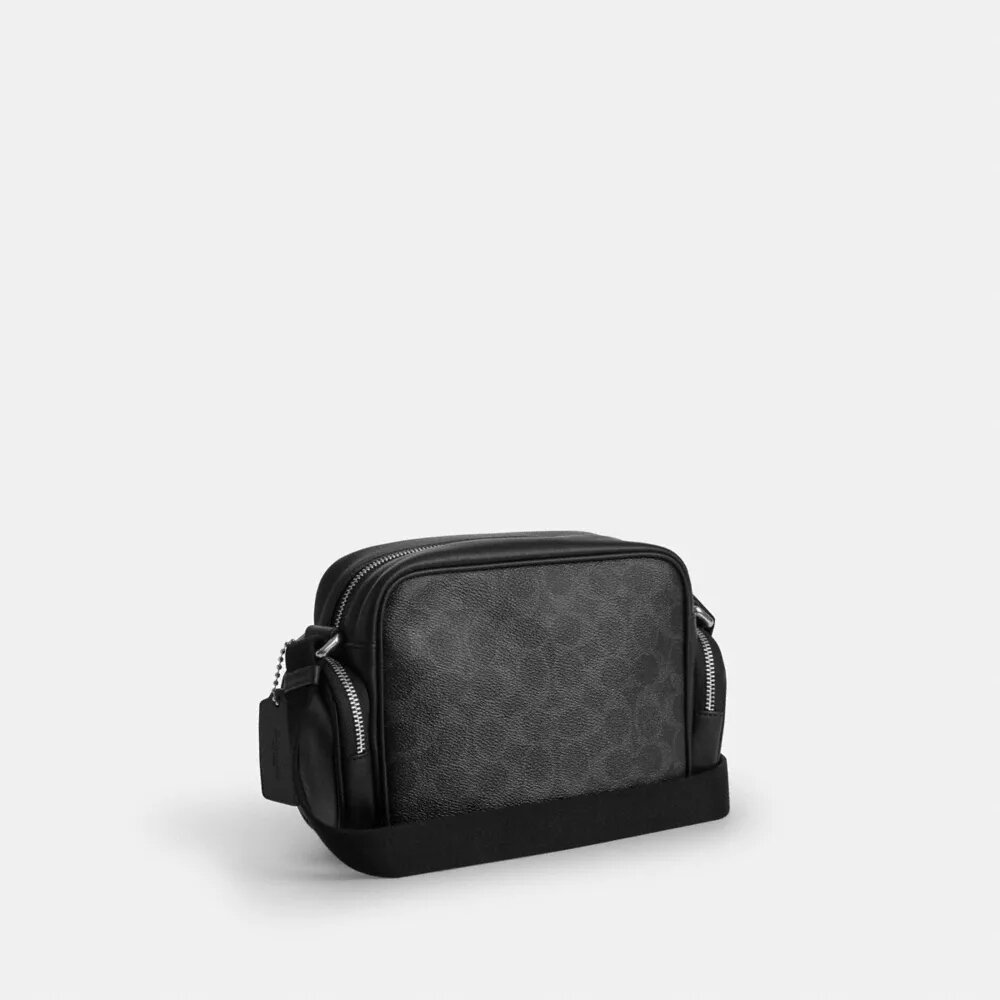 Fletcher crossbody-taske i Signature Canvas
