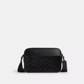 Graham crossbody-taske i Signature Canvas