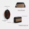 Graham crossbody-taske i Signature Canvas