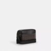Graham crossbody-taske i Signature Canvas med varsity-striber