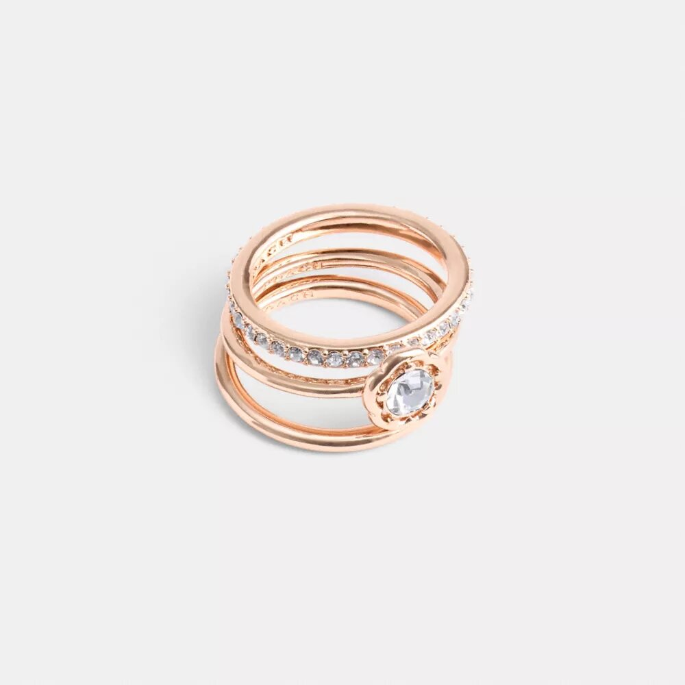 Halo Tea Rose-ringsæt